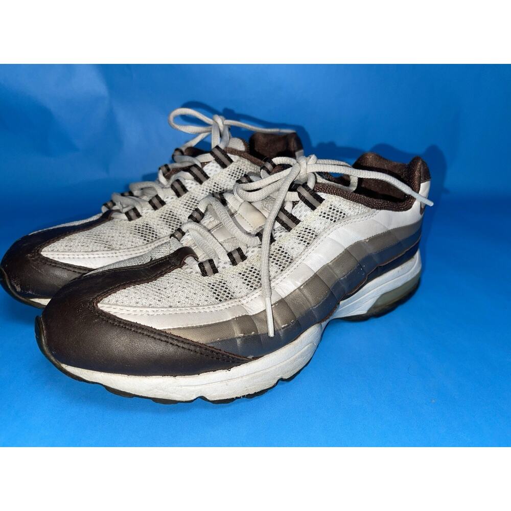 Nike Air Max Running Shoes 313866-152 Brown White Mens US 8 2006
